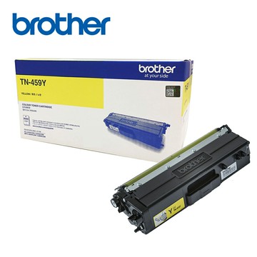 Brother TN-459Y 原廠高容量黃色碳粉匣(公司貨)