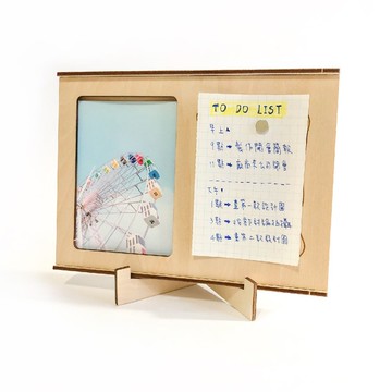 相框留言板 DIY組裝 留言板 木板 客製化 送禮  雷射雕刻