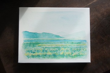 Giclée 版畫【春之散步道】