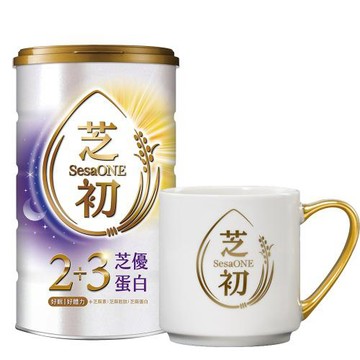 【芝初】2+3芝優蛋白425g+專用白金杯
