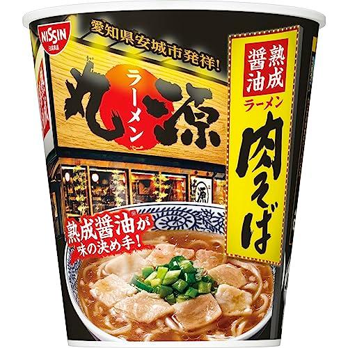 日清食品 丸源ラーメン 熟成醤油 肉そば 97g×12個