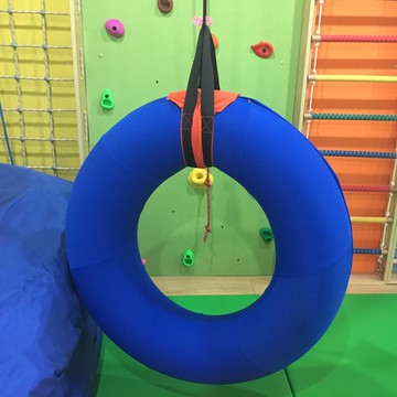 免運+開發票 車胎輪胎秋千早教室內兒童感統器材體能訓練玩具幼兒園體適能教具