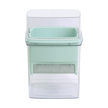 ROICHEN 優格乳清過濾器 12.5*12.5*18.5cm  薄荷綠色  1個