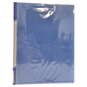 雙德 PP主色板80入資料簿 A4  藍色  1個