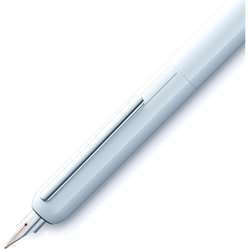 LAMY ラミー 万年筆 ペン先EF(極細字) ピアノホワイト ダイアログ L74PWT-EF 両用式 正規輸入品