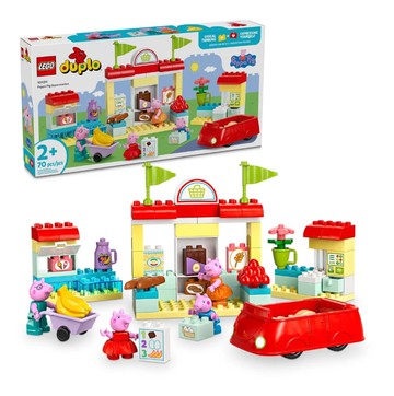 磚星球〡 10434 得寶系列 粉紅豬小妹超級市場 Peppa Pig Supermarket