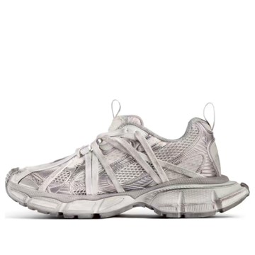 (WMNS) Balenciaga 3XL Extreme Laces Sneakers 'Silver'