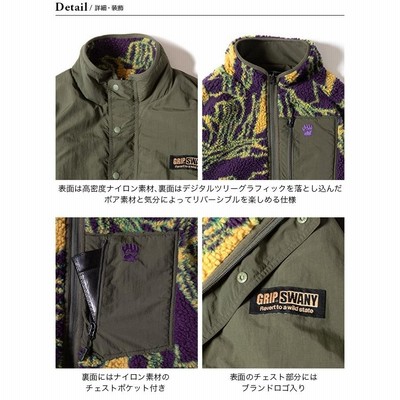 GRIP SWANY グリップスワニー DTリバーシブルジャケット | LINE
