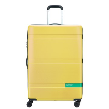 【DELSEY】BENETTON NOW HARDSIDE-28吋旅行箱-黃色 B0376282145