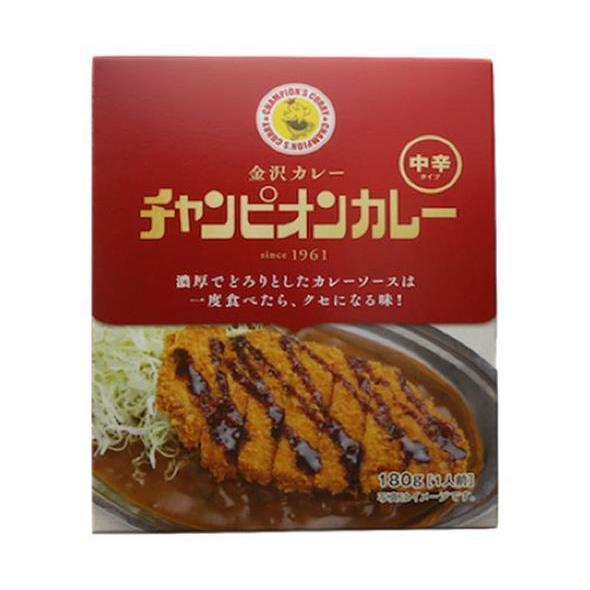 チャンピオンカレー チャンピオンカレー レトルト 中辛 180g×40箱入×(2ケース)｜ 送料無料