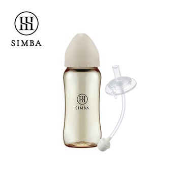 小獅王辛巴 NO.6蘊蜜鉑金學習吸管杯(360ML)-全齡適用