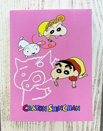 【震撼精品百貨】蠟筆小新_Crayon Shin-chan~蠟筆小新便條本-粉*55399