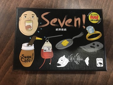 【桌遊侍】Seven! 正版 實體店面快速出貨 《免運.再送充足牌套》任兩件再九折喔!!