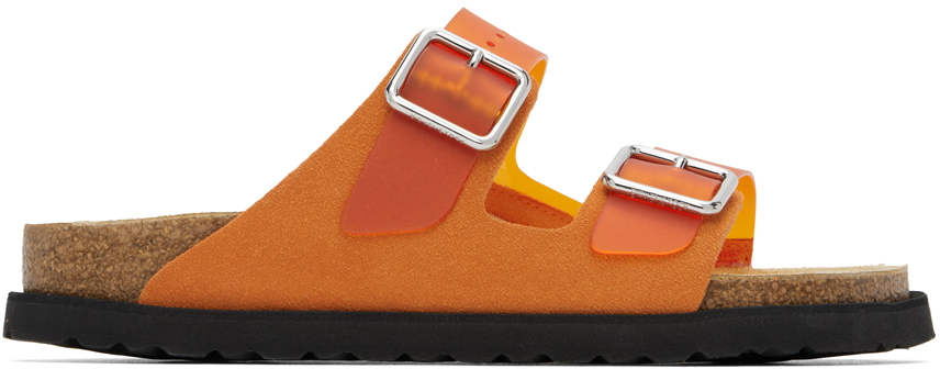 Birkenstock 橙色 1774 Arizona Milky 凉鞋