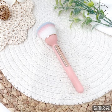 [Ching co 青可]粉色鍍金粉塵刷 粉塵刷 美妝刷 化妝刷 腮紅刷 多功能刷 指甲清潔工具刷