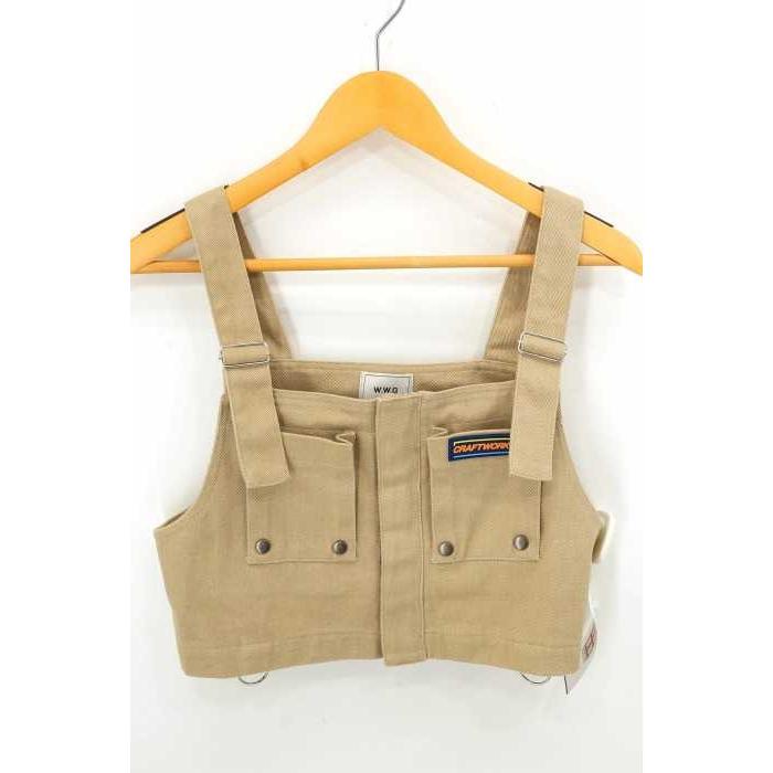 フーズフーギャラリー トップス レディース サイズFREE 19SS ウェルダービッグポケットベスト 中古 ブランド古着バズストア  LINEショッピング