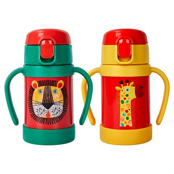 免運·【微瑕】tiger虎牌MCK-A28C男女兒童溫水吸管杯幼兒園保冷杯280ml