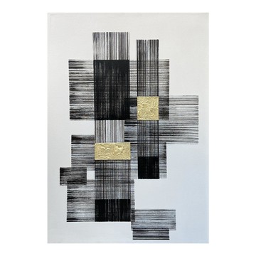 御畫房 當代國家級展覽畫家 抽象系列手繪油畫70×100cm(DB-190)