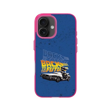 iPhone 16 Clear 粉漾桃 - Back to the future - Back To The Future Neon