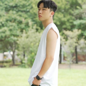【AMERO】男裝 女裝 寬肩 背心 素色 精梳棉 寬鬆 情侶裝