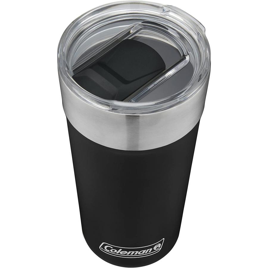 Coleman Insulated Stainless Steel 20oz Brew Tumbler, Black