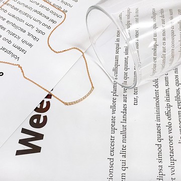 14K | 一抹微笑_項鍊