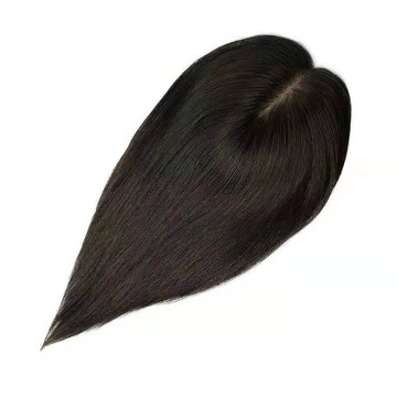 假髮片真髮絲-隱形輕薄頭頂補髮女假髮2色73uf3【獨家進口】【米蘭精品】