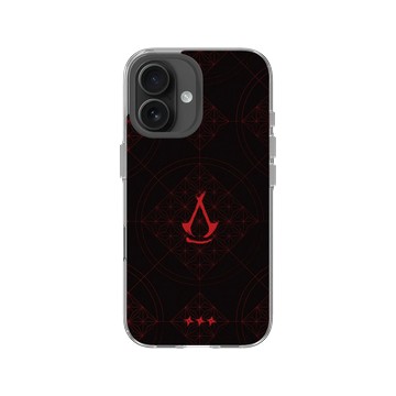 iPhone 16 Clear Case（相機按鈕） 透明 - Assassin's Creed - Assassin's Creed® Shadows - Crest