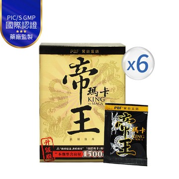 祕魯帝王瑪卡神龍三蔘版(28包/入)x6入