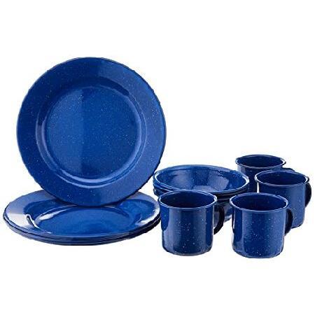 Coleman コールマン 12-Piece Enamelware Dining Set