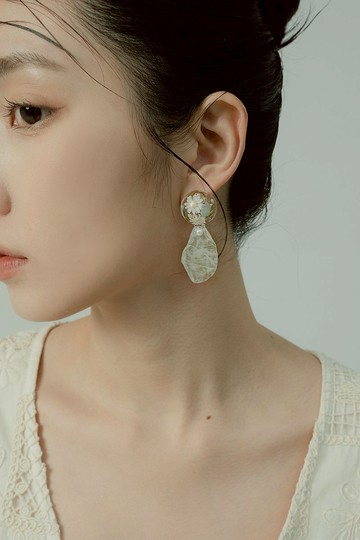 真花耳環Sunny Earrings