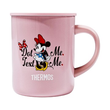 THERMOS 膳魔જ 不銹鋼真空杯  粉色米妮  1個