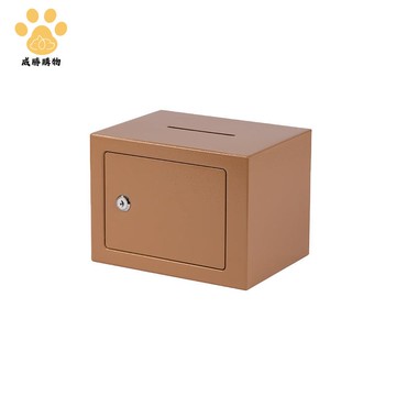 17KD-DT型號 Dr.cube保險櫃 迷你家用 鑰匙不鏽鋼可存錢保險箱ws9101