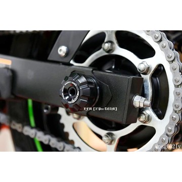【LFM】RIDEA 忍400 後輪柱 後輪防摔球 適用: NINJA400 忍者400