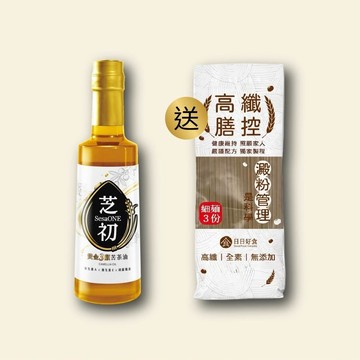 【芝初】黃金3顧苦茶油310ml 贈 高纖膳控細麵