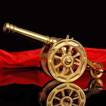 宇卓銅器 純銅大炮 黃銅大炮銅炮乾隆鐵炮家居裝飾工藝品擺件