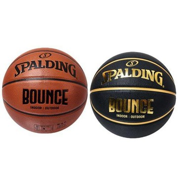 Spalding 斯伯丁 籃球 合成皮 7號球 BOUNCE 棕/黑金【運動世界】SPB91001/SPB91003