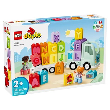 LEGO 樂高 10421 字母卡車 Alphabet Truck 兒童益智積木玩具 啟發創意 學習字母  1盒  多色