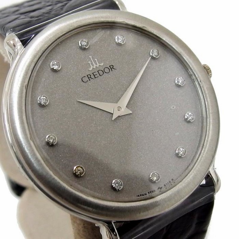 Seiko Credor 7770-5071 ウルトラスリム メンズウォッチ - メルカリ