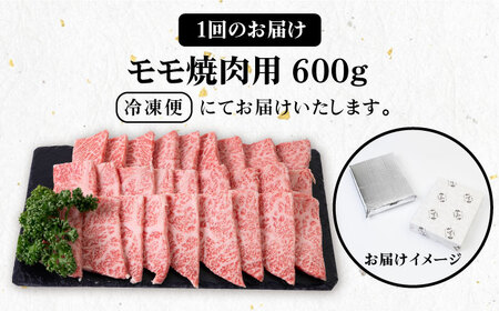  壱岐牛 モモ 600g（焼肉用）《壱岐市》 肉 牛肉 焼肉 BBQ 赤身[JBO107]