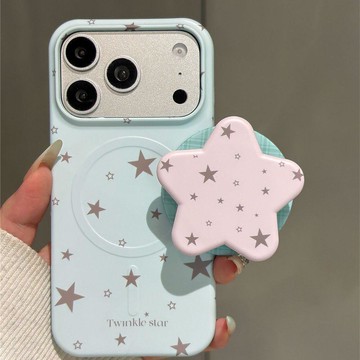 韓系星星英文蘋果iPhone17ProMax手機殼蘋果161514磁吸131211菲林