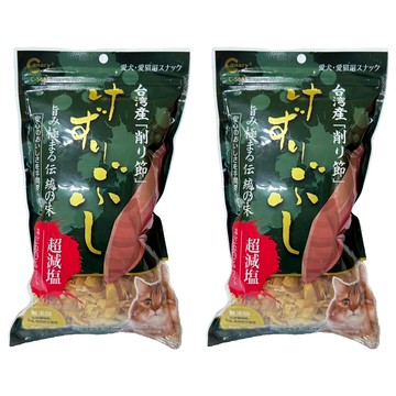 Canary 遊食亭低鹽手刨 C-S685 貓用零食 墨綠  2個  50g  鯖魚片
