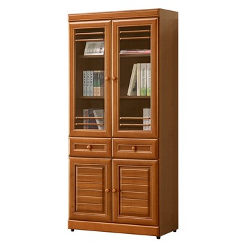 【唯熙傢俱】奧莉薇樟木色2.7尺書櫃