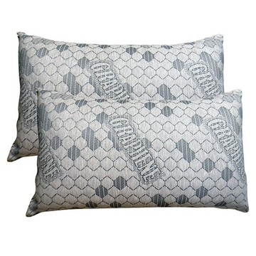 【Galatea 葛拉蒂】台製石墨烯遠紅外線透氣抗菌獨立筒枕 2入(枕頭/獨立筒/透氣枕)