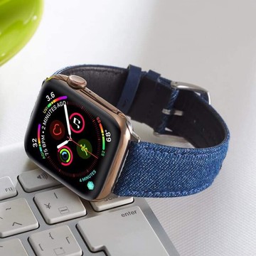 單寧牛仔 我的酷炫丹寧APPLE WATCH錶帶