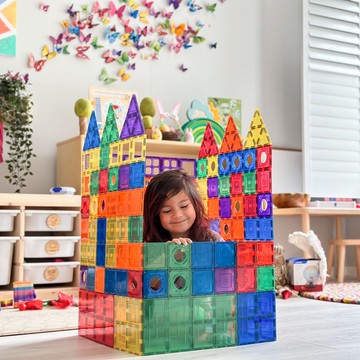 澳洲 Learn & Grow 磁力片 - 基本磁力片組 110pcs