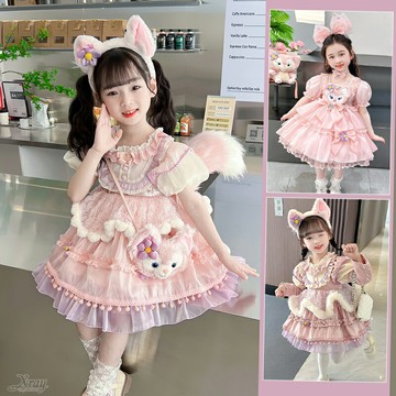 玲娜貝兒公主裙-綜，史黛拉 萬聖變裝 萬聖節裝扮 蓬蓬裙 公主裝 cosplay，X射線【W380001】