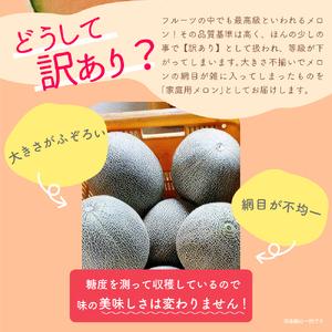 ふるさと納税 メロン7.5kg程度(赤肉4〜8玉)津軽産 青森県五所川原市