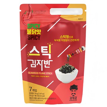 韓味不二 海苔酥辣味 7包  70g  1袋