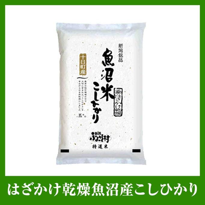 令和5年産 魚沼産コシヒカリはざかけ乾燥 5kg 白米